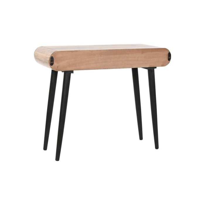 Consola Home ESPRIT Marrón Negro Hierro Madera de mango 90 x 35 x 75 cm 2