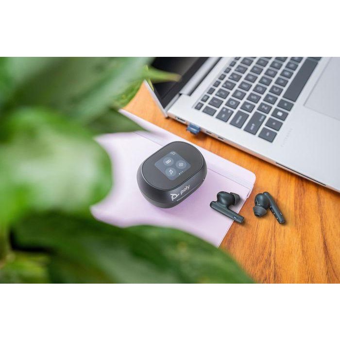 Poly Poly Voyager Free 60+ UC Carbon Black Earbuds +BT700 USB-C Adapter +Touchscreen Charge Case 9 Poly Poly Voyager Free 60+ UC Carbon Black Earbuds +BT700 USB-C Adapter +Touchscreen Charge Case 9