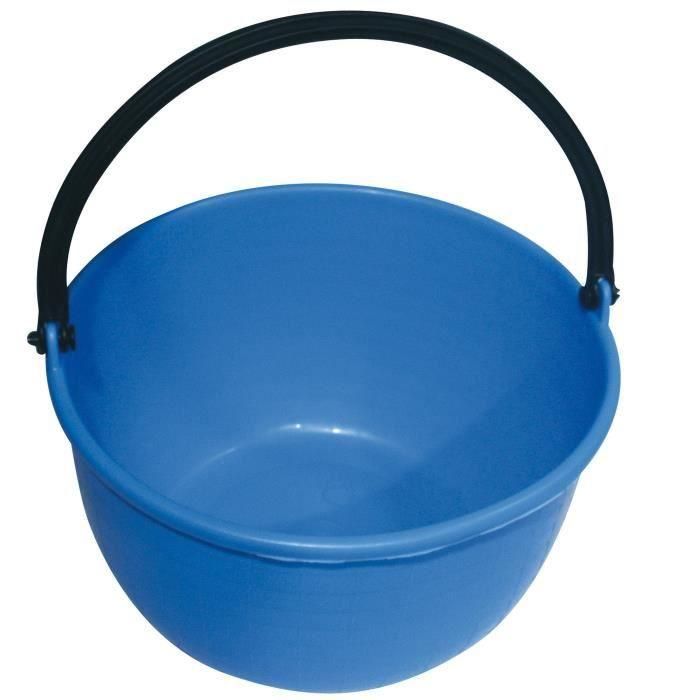 Cubo Redondo Multipropósito de Plástico Alimentario Resistente 14L, 35cm Diámetro Cubo Redondo Multipropósito de Plástico Alimentario Resistente 14L, 35cm Diámetro