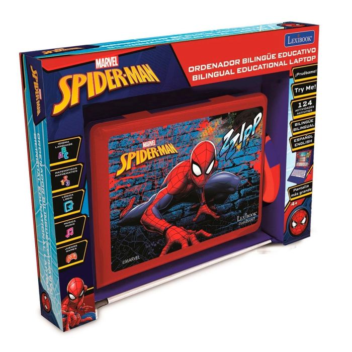 Ordenador Portátil Spiderman Jc598Spi2 Lexibook 2