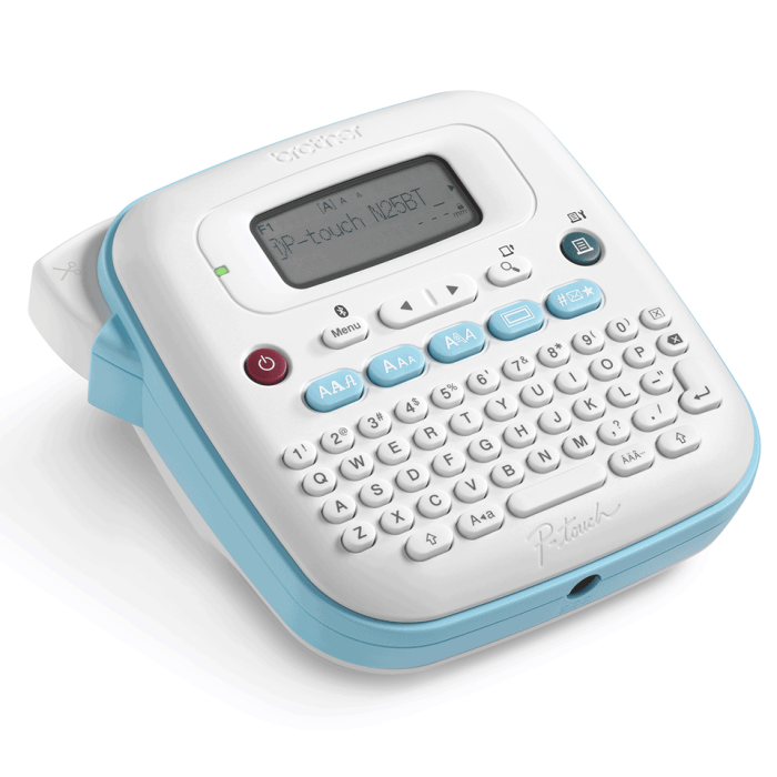 Brother Rotuladora Electrónica P-touch Bluetooth Blanco-Azul, 12mm, Doméstica y Oficina 2 Brother Rotuladora Electrónica P-touch Bluetooth Blanco-Azul, 12mm, Doméstica y Oficina 2
