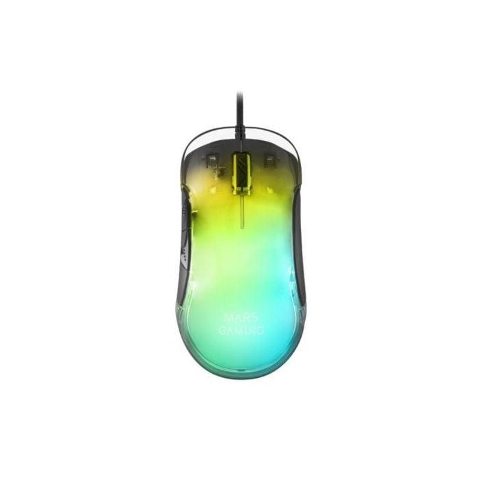 Ratón Gaming Mars Gaming MMGLOW/ Hasta 12800DPI/ Negro 2 Ratón Gaming Mars Gaming MMGLOW/ Hasta 12800DPI/ Negro 2