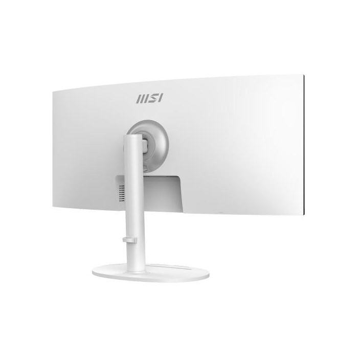 MSI Modern MD342CQPW pantalla para PC 86,4 cm (34") 3440 x 1440 Pixeles UltraWide Quad HD Blanco 10