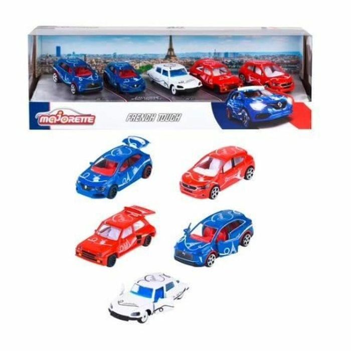 Majorette Caja 5 Coches Franceses Famosos SMO3467452075364