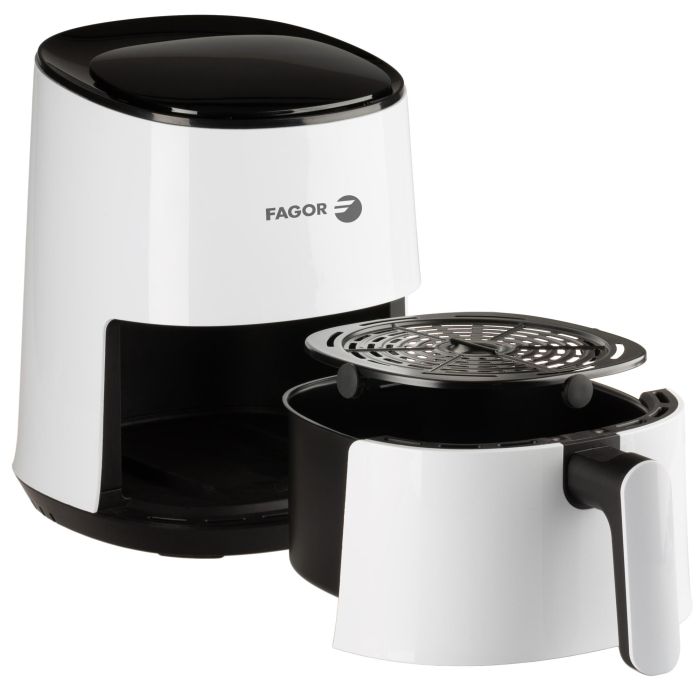 Fagor Airfryer Freidora de Aire Naturfry 2.5L, 1450W, Control LED Táctil, Temporizador 60 Min, Cubeta Antiahderente Fagor Airfryer Freidora de Aire Naturfry 2.5L, 1450W, Control LED Táctil, Temporizador 60 Min, Cubeta Antiahderente