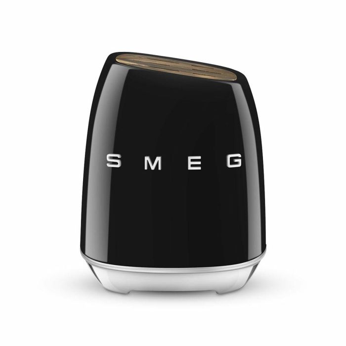 Juego de Cuchillos de Cocina y Soporte Smeg KBSF02BL Negro Acero Inoxidable 7 Juego de Cuchillos de Cocina y Soporte Smeg KBSF02BL Negro Acero Inoxidable 7
