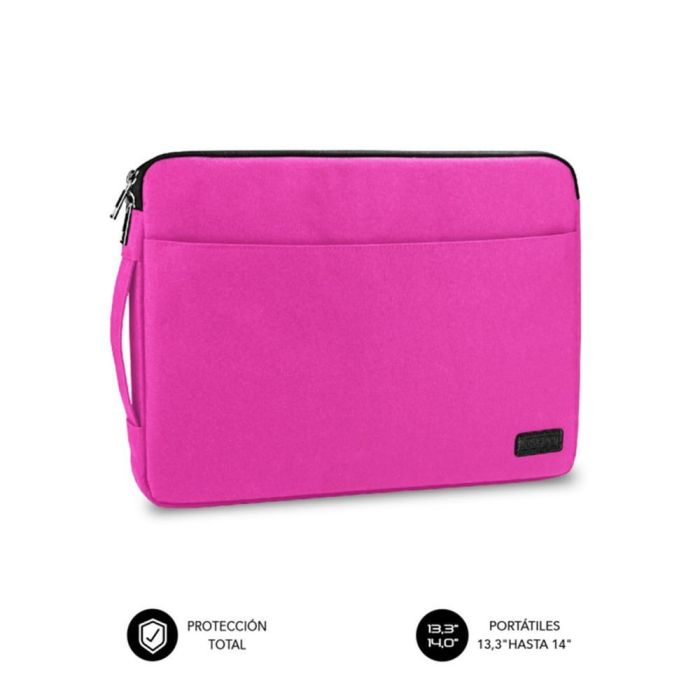 SUBBLIM Maletin Urban Laptop Sleeve 13,3-14" Pink