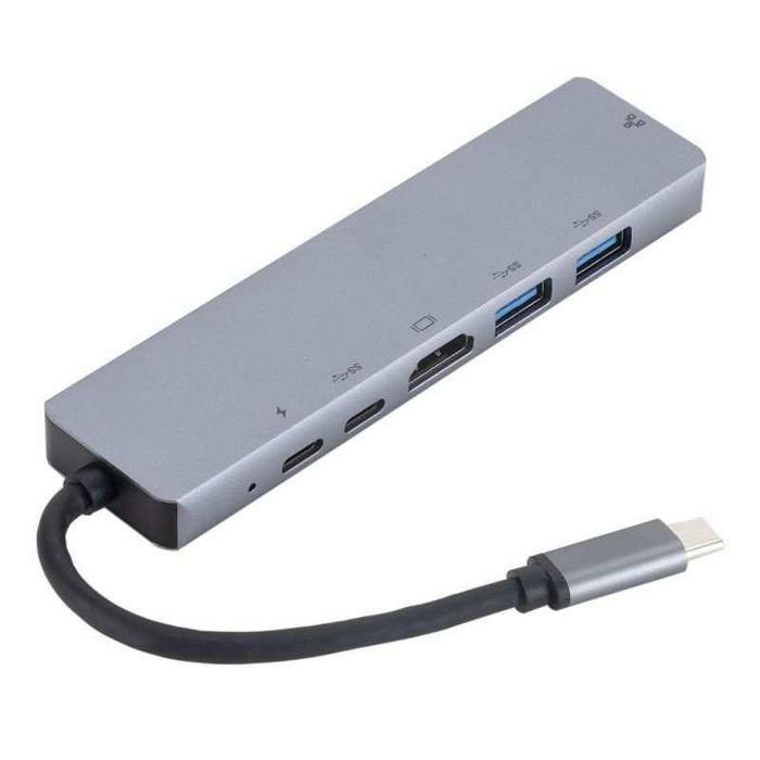 eSTUFF USB-C 6-in-1 Mobile Hub 3 eSTUFF USB-C 6-in-1 Mobile Hub 3