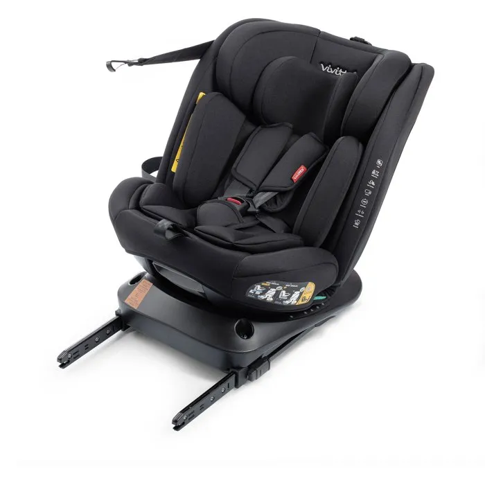Babyauto Silla de coche BAB8435593704530 Garaia Vivitta Grupo 0/1/2/3 40/150 cm Isofix Top Tether Giratoria Reclinable Negra 3 Babyauto Silla de coche BAB8435593704530 Garaia Vivitta Grupo 0/1/2/3 40/150 cm Isofix Top Tether Giratoria Reclinable Negra 3