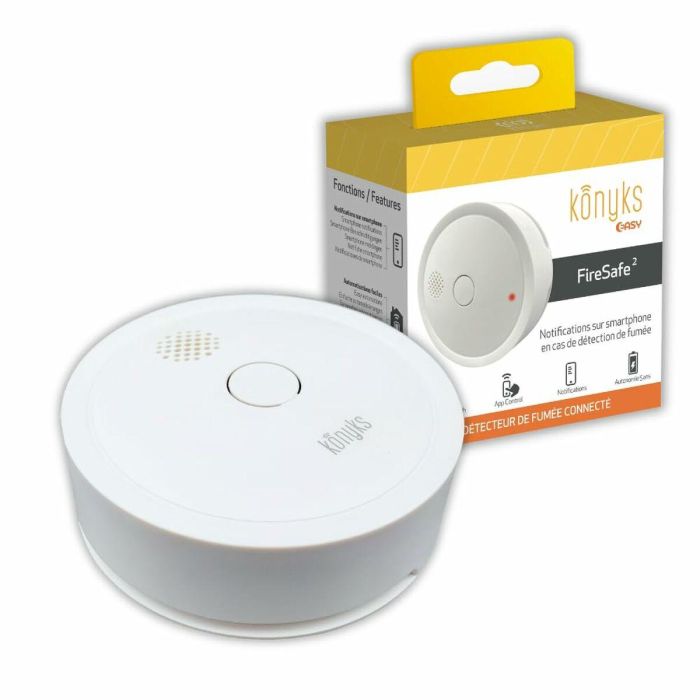 Konyks KON3770024338201 FireSafe 2 Detector de Humo Conectado con Notificaciones 2