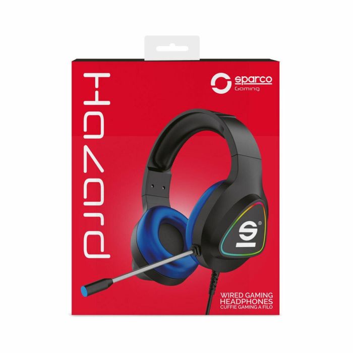 Auriculares con Micrófono Sparco 2