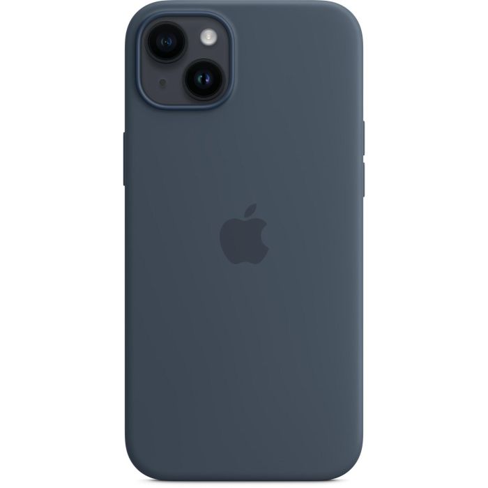 APPLE iPhone 14 Plus Silicone Case with MagSafe - Storm Blue 2 APPLE iPhone 14 Plus Silicone Case with MagSafe - Storm Blue 2