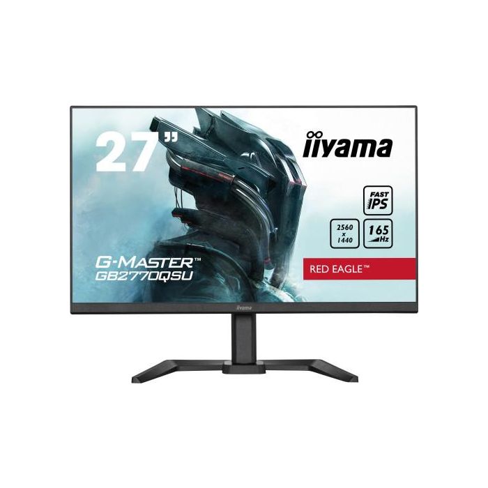 (D) Monitor Iiyama 27" Gaming G-Master GB2770QSU-B5, Wqhd, 165Hz, 0,5Ms, Hdmi, Usb, Displayport, Alt, Reg Alt, Pivotante 8 (D) Monitor Iiyama 27" Gaming G-Master GB2770QSU-B5, Wqhd, 165Hz, 0,5Ms, Hdmi, Usb, Displayport, Alt, Reg Alt, Pivotante 8
