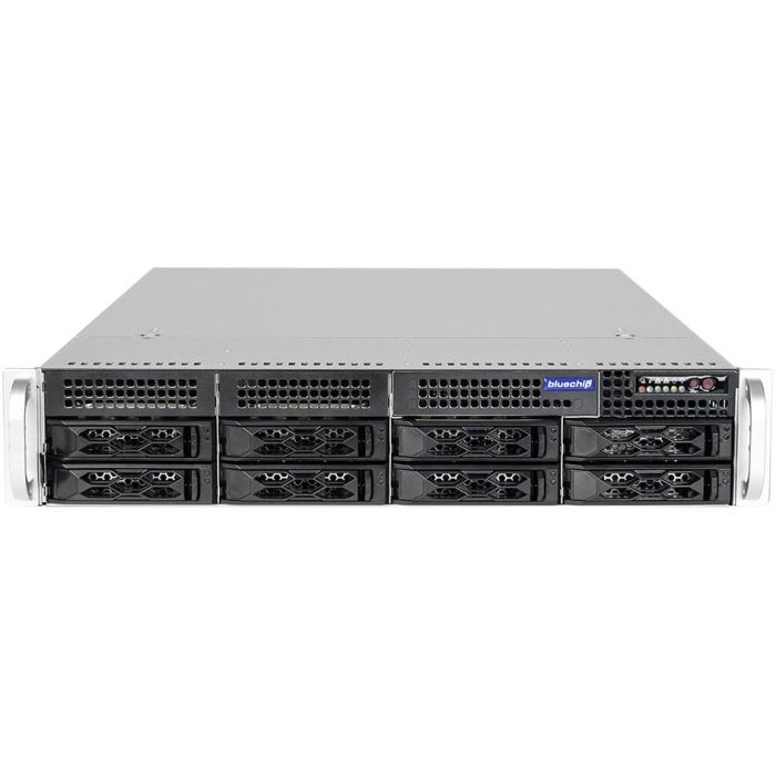 bluechip Serverline R32313a Servidor Rack 2U Intel Xeon E-2414 32 GB DDR5 2 x 480 GB SSD Gigabit Ethernet 1