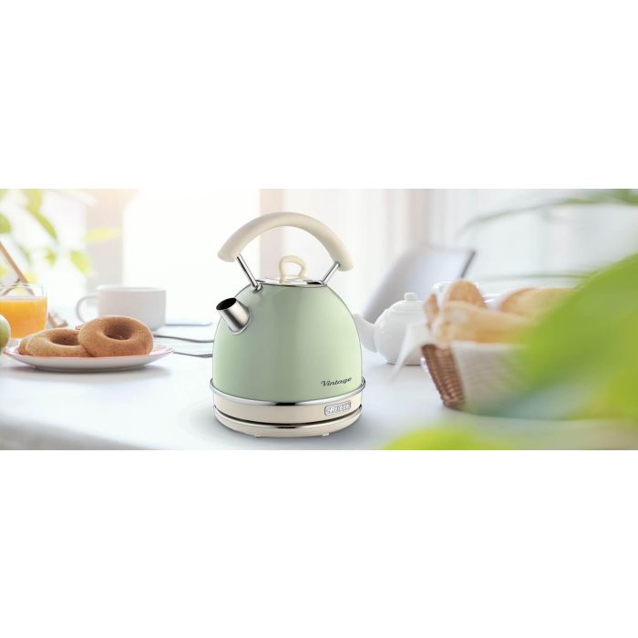 Ariete 2877/04 Hervidor Vintage Verde 1.7 Litros Diseño Retro Cocina 2