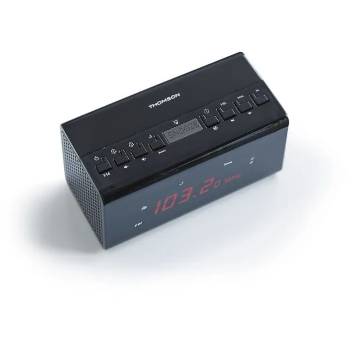Thomson Radio Despertador CR50 Negro 4