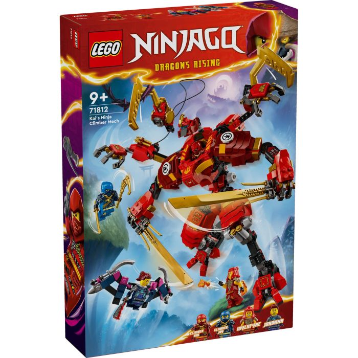 LEGO 71812 NINJAGO Robot Escalador Ninja de Kai, Set de Aventura para Niños 8 LEGO 71812 NINJAGO Robot Escalador Ninja de Kai, Set de Aventura para Niños 8