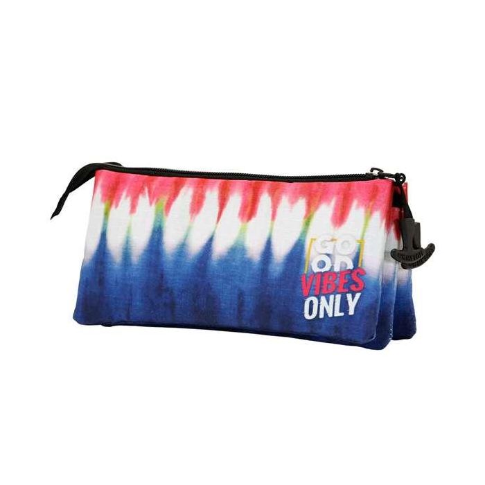 Karactermania Portatodo Triple Eco Good Vibes Denim 23x11x7 cm