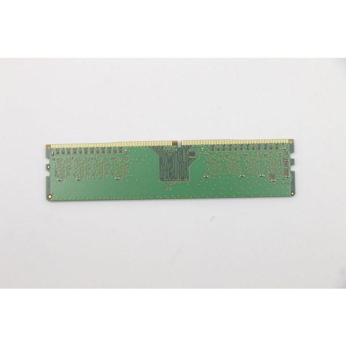 Lenovo DDR4 UDIMM memory module, 8GB capacity, 3200MHz speed, non-ECC, single-rank, unbuffered, 288-pin design. 1 Lenovo DDR4 UDIMM memory module, 8GB capacity, 3200MHz speed, non-ECC, single-rank, unbuffered, 288-pin design. 1