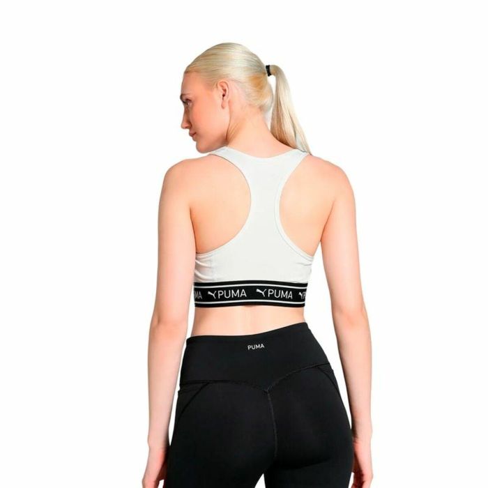 Sujetador Deportivo Puma 4Keeps Elastic Bra Blanco 1