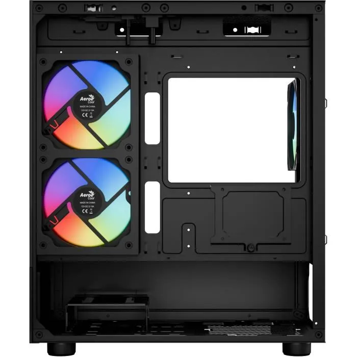 Aerocool AER4711099477333 Caja Minitorre M-ATX Cristal Templado F-RGB Negra Viewport Mini-G V1 4