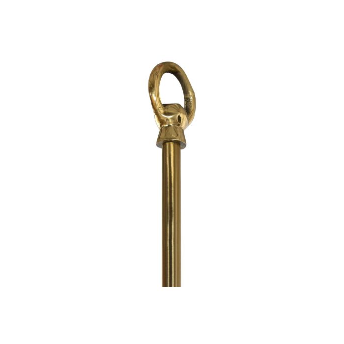 DKD Home Decor 1c25 Lámpara de Techo Item Home Dorada, Acero Patinado Brillante, Bombilla E14 5W, Ø 74 cm x Alto 158 cm 6 DKD Home Decor 1c25 Lámpara de Techo Item Home Dorada, Acero Patinado Brillante, Bombilla E14 5W, Ø 74 cm x Alto 158 cm 6