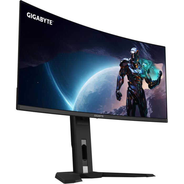 GIGABYTE MO34WQC2 Monitor Gaming 34" WQHD (3440x1440) Curvo QD-OLED 1800R 240Hz 0.03ms VESA DisplayHDR 400 True Black FreeSync Premium Pro 3 GIGABYTE MO34WQC2 Monitor Gaming 34" WQHD (3440x1440) Curvo QD-OLED 1800R 240Hz 0.03ms VESA DisplayHDR 400 True Black FreeSync Premium Pro 3