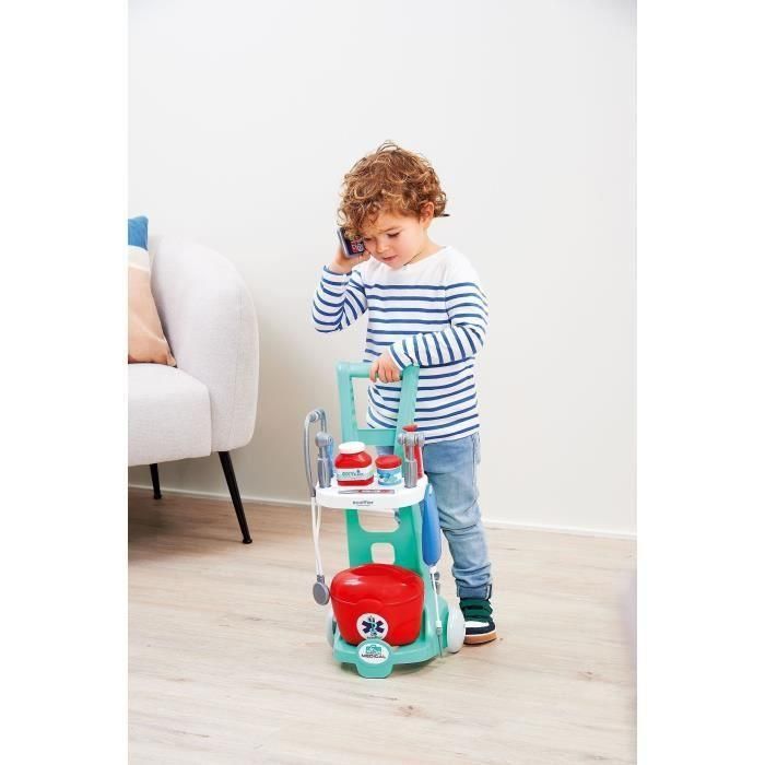 Ecoiffier 1902 Carro médico de juguete para Cuidado de los enfermos ECO3280250019022 4