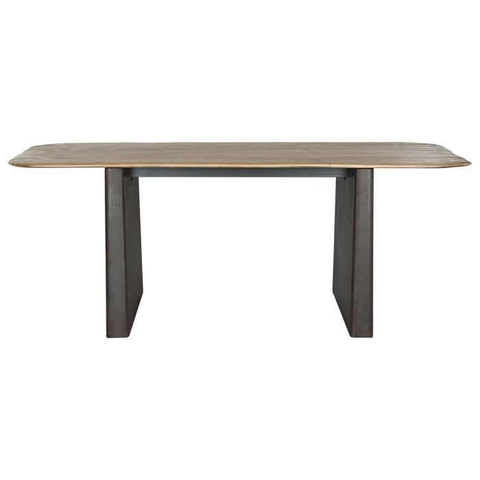 Mesa de Comedor Home ESPRIT Natural Marrón oscuro Abeto 200 x 90 x 75 cm 1