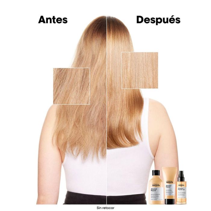 L'Oreal Acondicionador Absolut Repair Gold 200ml Cabello Dañado y Debilitado Nuevo Formato 1 L'Oreal Acondicionador Absolut Repair Gold 200ml Cabello Dañado y Debilitado Nuevo Formato 1
