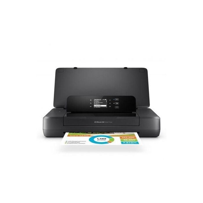 Impresora Portátil HP Officejet 200 WiFi/ Negra 1 Impresora Portátil HP Officejet 200 WiFi/ Negra 1