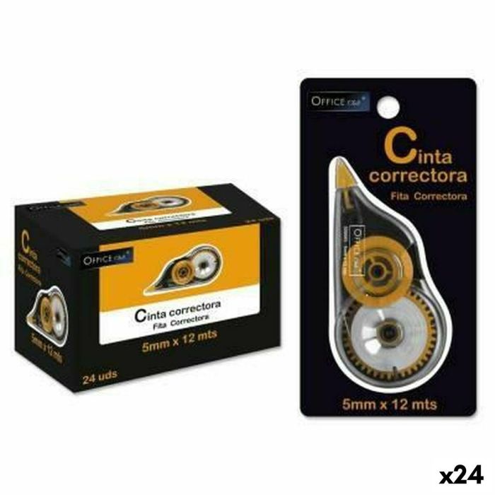 Cinta Correctora OFFICE Club 5 mm 24 Unidades Cinta Correctora OFFICE Club 5 mm 24 Unidades