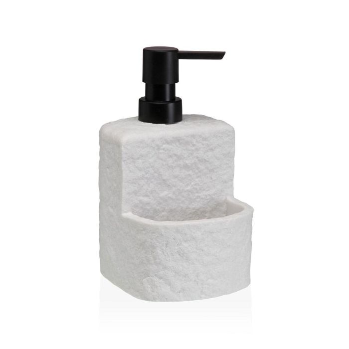 Dispensador de Jabón Versa Viti Blanco Resina Cerámica 10,2 X 17,5 X 11,5 CM 0 Dispensador de Jabón Versa Viti Blanco Resina Cerámica 10,2 X 17,5 X 11,5 CM 0