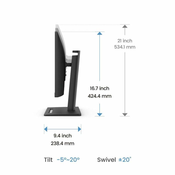 BenQ GW2790T Monitor de 27" (68.5cm) Full HD (1920x1080) IPS 100Hz con HDMI, DisplayPort, Altura Ajustable y Pívot 3 BenQ GW2790T Monitor de 27" (68.5cm) Full HD (1920x1080) IPS 100Hz con HDMI, DisplayPort, Altura Ajustable y Pívot 3