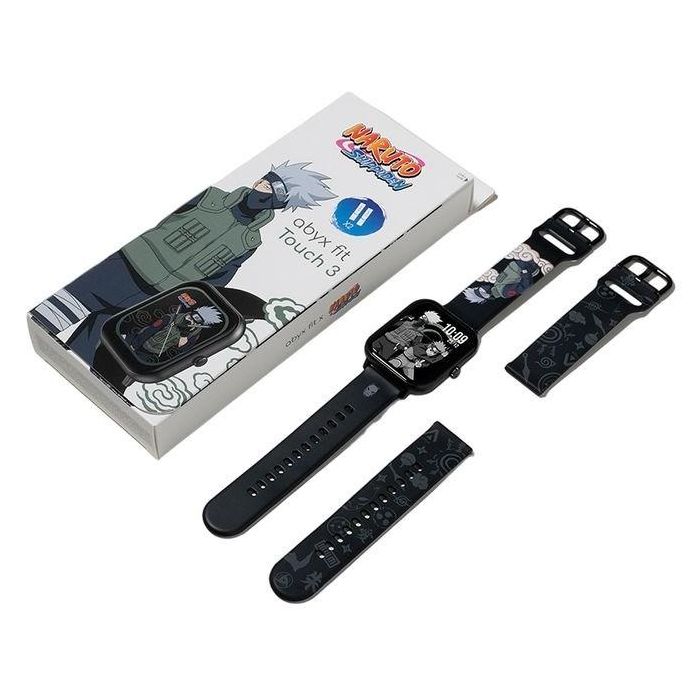 abyx Smartwatch Fit Touch 3 Kakashi Hatake space grau 1 abyx Smartwatch Fit Touch 3 Kakashi Hatake space grau 1