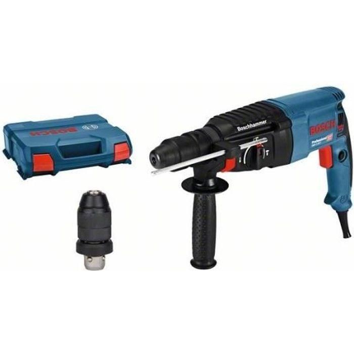 Bosch Professional GBH 2-26 F Martillo Perforador SDS Plus Profesional 830 W | Portabrocas Intercambiable, 2,7 J para Uso Diario 0 Bosch Professional GBH 2-26 F Martillo Perforador SDS Plus Profesional 830 W | Portabrocas Intercambiable, 2,7 J para Uso Diario 0