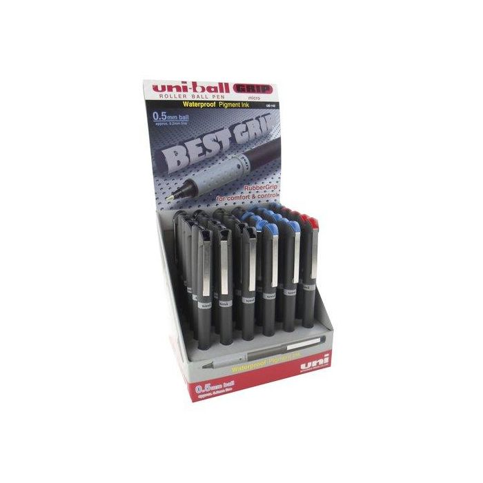 Roller T.Liq. Uni-Ball Grip Micro 0,5 (Ub-145) Expositor De 36