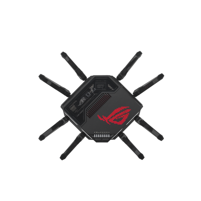ASUS ROG Rapture GT-BE98 Router Wi-Fi 7 Quad-band (2.4/5/6 GHz) 10 Gigabit Ethernet Negro - 90IG08F0-MO9A0V 6 ASUS ROG Rapture GT-BE98 Router Wi-Fi 7 Quad-band (2.4/5/6 GHz) 10 Gigabit Ethernet Negro - 90IG08F0-MO9A0V 6