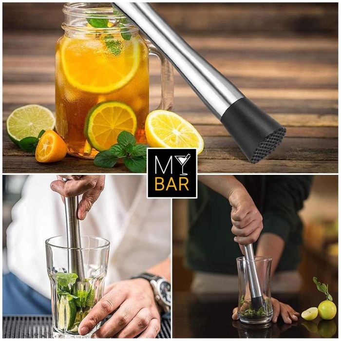 Mortero Coctel SS 20.5 cm Gourmet - My Bar (12 Unidades) 8 Mortero Coctel SS 20.5 cm Gourmet - My Bar (12 Unidades) 8