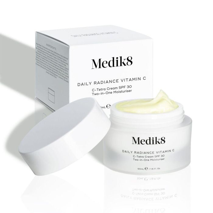 Medik8 Daily Radiance Vitamine C Crema Hidratante 2 en 1 con SPF30 Iluminadora 50 ml 1 Medik8 Daily Radiance Vitamine C Crema Hidratante 2 en 1 con SPF30 Iluminadora 50 ml 1