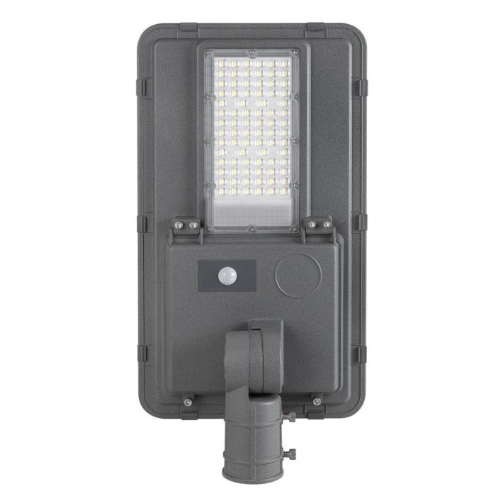 Farola LED Solar 100W 5000K Panel 6V 15W Batería 10Ah Sensor/Control Remoto [HO-STR100W-SL04-CW] 2