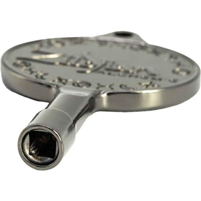 Zildjian Llave Afinación Batería Alchem-E Cromada, Empuñadura Ergonómica, Accesorios para Batería 1