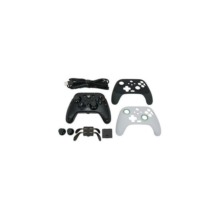 Power A Mando con Cable FUSION PRO 2 para Xbox Series X/S 1516954-01, Negro/Blanco 1