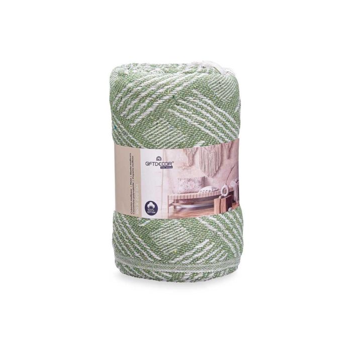 Multiuso Jacquard Verde 180 X 220 Cm Surtidos Giftdecor (8 Unidades) 2 Multiuso Jacquard Verde 180 X 220 Cm Surtidos Giftdecor (8 Unidades) 2