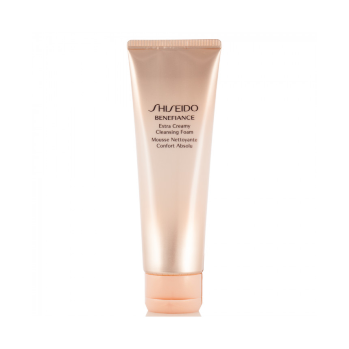 Shiseido Benefiance Extra Creamy Cleansing Foam Limpiador Facial Cremoso 125 mL