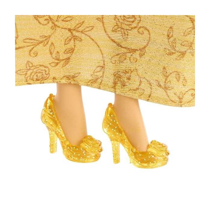 Mattel Muñeca Princesa Bella Disney Articulada 29cm 4