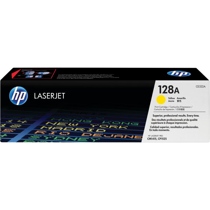 HP Laserjet PRO/SERIE CM1415 Toner Amarillo 128A