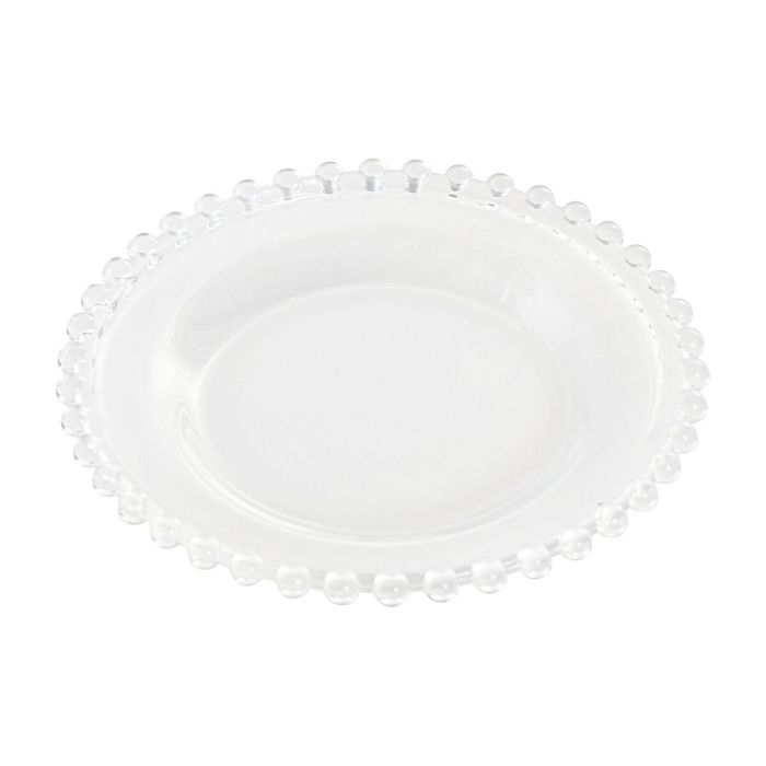 DKD Home Decor Plato Básico de Cristal Transparente 15.6x1.7x15.6 cm, Apto para Microondas y Lavavajillas 3 DKD Home Decor Plato Básico de Cristal Transparente 15.6x1.7x15.6 cm, Apto para Microondas y Lavavajillas 3