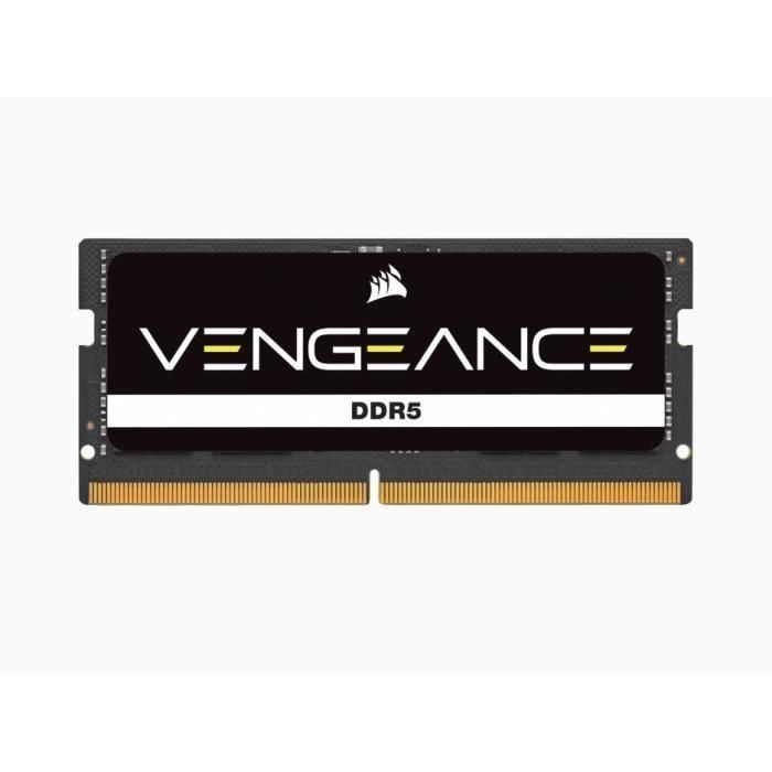 Corsair Vengeance DDR5 16GB 4800MHz Negro SO-DIMM Módulo de Memoria RAM para Portátil