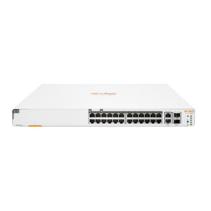 Hewlett Packard Enterprise Aruba Instant On 1960 24G 20p Class4 4p Class6 PoE 2XGT 2SFP+ 370W Switch Hewlett Packard Enterprise Aruba Instant On 1960 24G 20p Class4 4p Class6 PoE 2XGT 2SFP+ 370W Switch